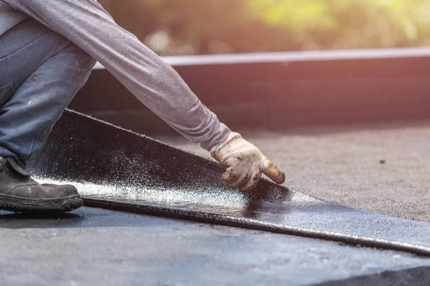 Professional Basement Waterproofing technician working in Long Lake, MN